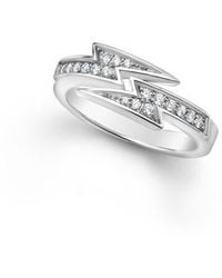Lagos - Caviar Spark Lightning Bolt Diamond Ring - Lyst