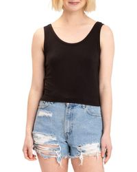 Threads For Thought - Mirabel Luxe Jersey Crop Tank - Lyst