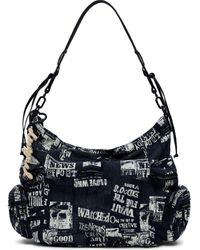 Desigual - Cotton Canvas Shoulder Bag - Lyst