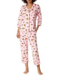 Bedhead - Cropped Pajamas - Lyst
