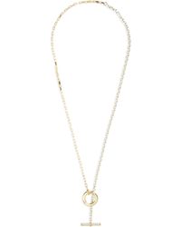 Bottega Veneta - Key Chain Link toggle Necklace - Lyst