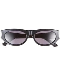 Dior - Glow B2I 53Mm Oval Sunglasses - Lyst