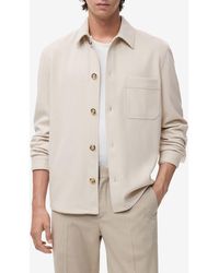 Mango - Regular Fit Flannel Overshirt - Lyst