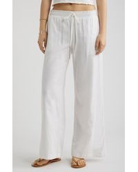 BP. - Linen Blend Beach Pants - Lyst
