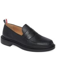 Thom Browne - Contrast Pull Tab Loafers - Lyst