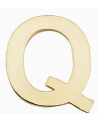 Oradina - 14K Initial Reaction Single Stud - Lyst