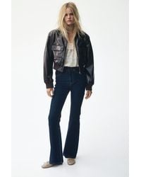 H&M - Flared High Jeans - Lyst