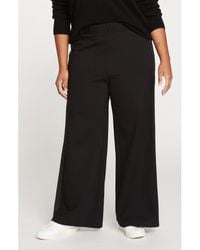 UNIVERSAL STANDARD - Stephanie Ponte Wide Leg Pants - Lyst