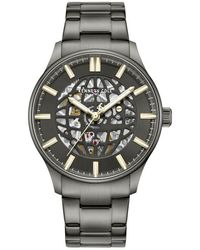 Kenneth Cole - The Thompson Skeleton Automatic Bracelet Watch, 43.5Mm - Lyst