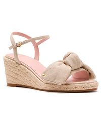 Kate Spade - Leandra Ankle Strap Wedge Sandal - Lyst