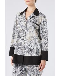 Marina Rinaldi - Poltava Stretch Poplin Shirt Jacket - Lyst