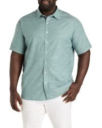 Synrgy by DXL - Big & Tall Tonal Patterned Sport Shirt - Lyst