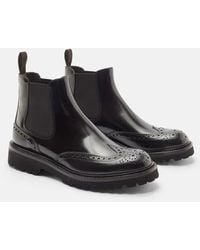 SCAROSSO - Poppy Chelsea Boots - Lyst