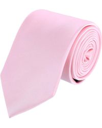 Trafalgar - Sutton Solid Color Silk Necktie - Lyst
