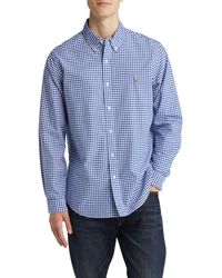 Polo Ralph Lauren - Long Sleeve Cotton Oxford Button-down Shirt - Lyst