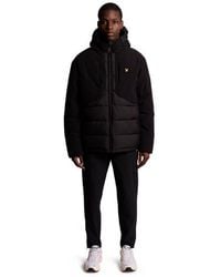 Lyle & Scott - Sports Hybrid Puffer Jacket - Lyst