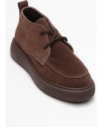 Forever & Always Shoes - Lilya Leather Chukka Boot - Lyst