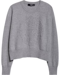 Versace - Medusa Wool & Cashmere Sweater - Lyst