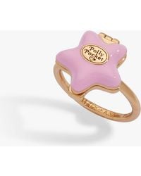 ALEX AND ANI - Polly Pocket Locket Ring - Lyst