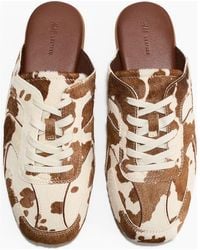 H&M - Trainer-Style Leather Mules - Lyst