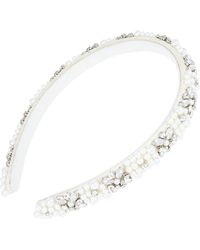 L. Erickson - Hermosa Crystal Embellished Headband - Lyst