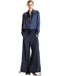 Cynthia Rowley - Pinstripe Cargo Pants - Lyst