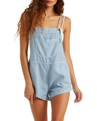 Billabong Wild Pursuit Overalls - Blue