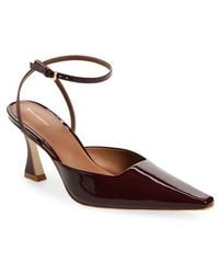 Reformation - Natasha Ankle Strap Mesh Pump - Lyst