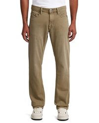 G-Star - Mosa Straight Leg Flat Front Chinos - Lyst