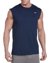 Reebok - Performance Jersey Tech Muscle Tee - Lyst