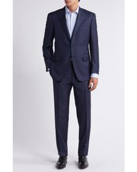 Canali - Solid Wool Suit - Lyst
