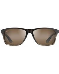 Maui Jim - Onshore 58Mm Polarized Rectangular Sunglasses - Lyst