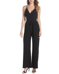 charles henry black jumpsuit