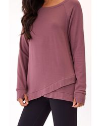 Threads For Thought - Leanna Feather Fleece Tunic - Lyst
