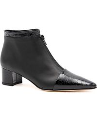 Amalfi by Rangoni - Petronio Pointed Cap Toe Bootie - Lyst