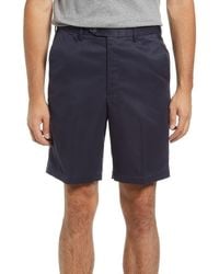 Berle - Microfiber Self Sizer Flat Front Shorts - Lyst