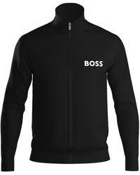 BOSS - Ease Track Jacket - Lyst