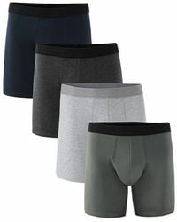 Pact - Everyday Extended Boxer Brief 4-Pack - Lyst
