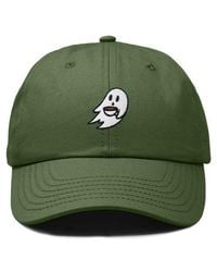 Alix - Coffee Ghost Embroidered Hat - Lyst