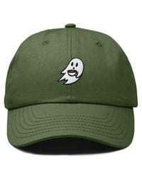 Alix - Coffee Ghost Embroidered Hat - Lyst