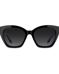 Etro - 55Mm Rectangular Cat Eye Sunglasses - Lyst