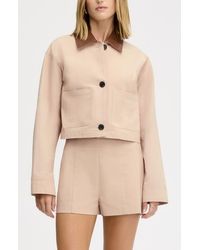 Sam Edelman - Crop Jacket - Lyst