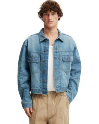 Cotton On - Denim Rinse Jacket - Lyst