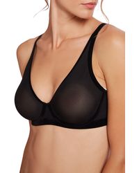 Wolford - Tulle Underwire T-shirt Bra - Lyst
