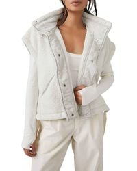 Free People - Scout It Out Fleece Vest - Lyst
