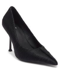 Jeffrey Campbell - Genuine Calf Hair Pointed Toe Pump - Lyst