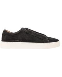 BOSS - Gary Suede Sneaker - Lyst