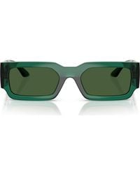Versace - 54Mm Rectangular Sunglasses - Lyst