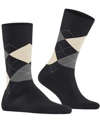 FALKE - Sensitive Argyle Crew Socks - Lyst