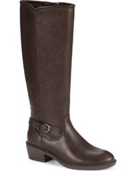 BareTraps - Natara Faux Leather Riding Boot - Lyst